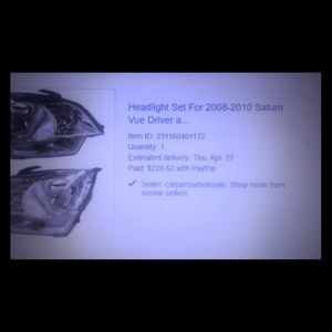 Headlight for Chevrolet Captiva sport 2012