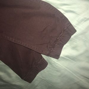 Maroon Old Navy Joggers