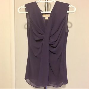 Michael Kors xs top purple