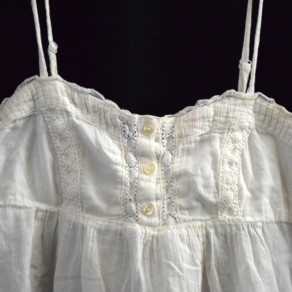 Delicate, flowy baby doll top