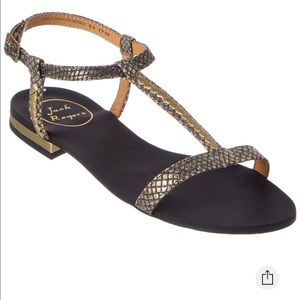 Jack Rogers leather Sandals NIB