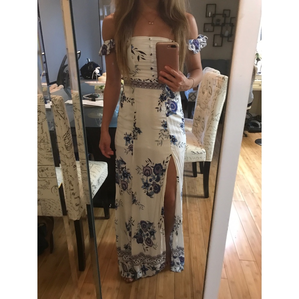 Floral maxi dress