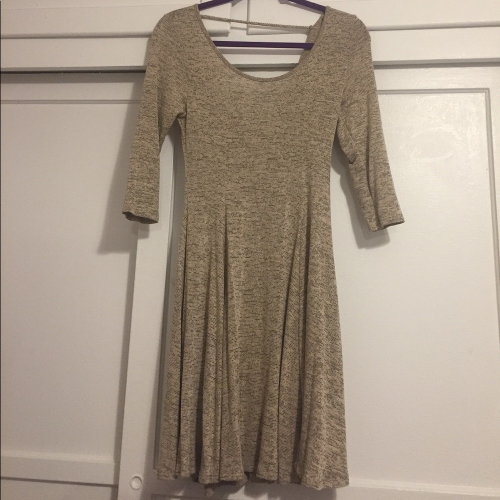 Tan dress