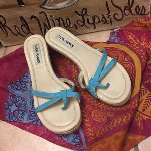 4/$50 Steve Madden slides sandals kitten heels