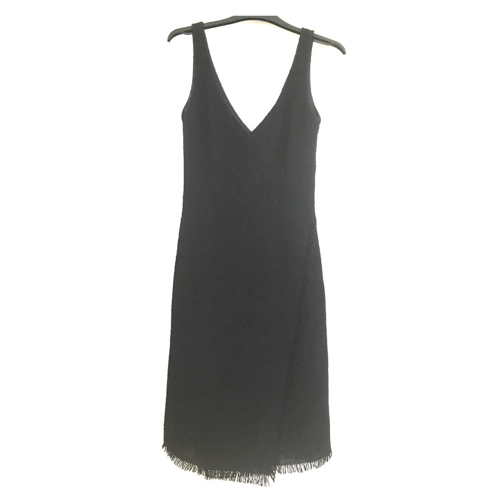 J. Crew Tweed Fringe Sheath Dress