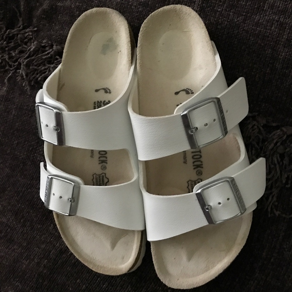 Birkinstock White Shoes