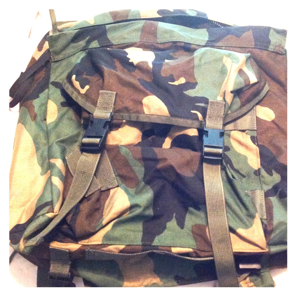 Camouflage Backpack like new condition