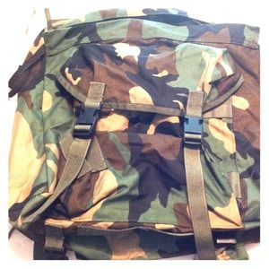 Camouflage Backpack like new condition