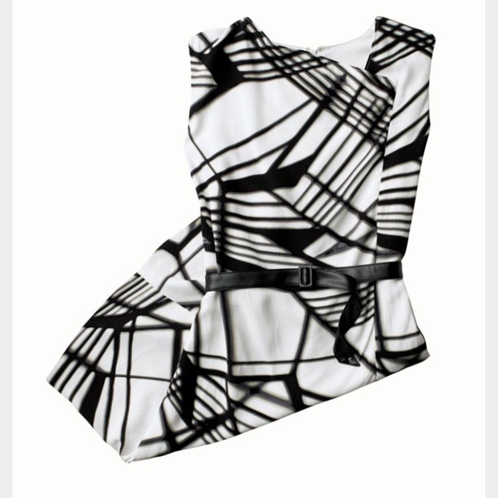 3.1 Phillip Lim for Target Geometric Dress Sz 10 - Picture 2 of 4