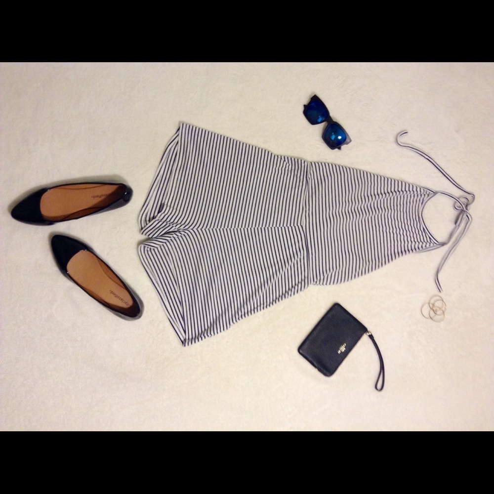 Short Soft Stripped Romper✌️🌺