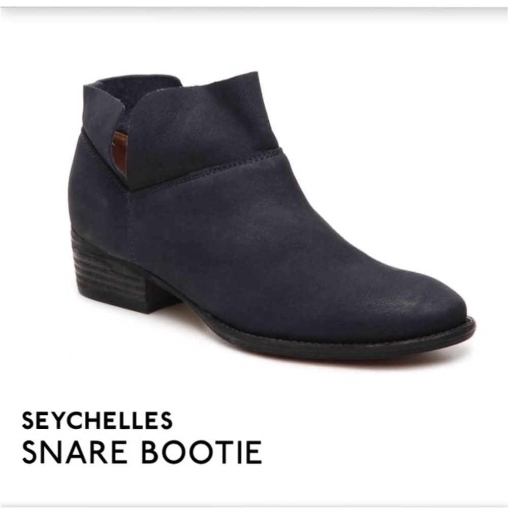 Seychelles black moto booties - Size 6.5