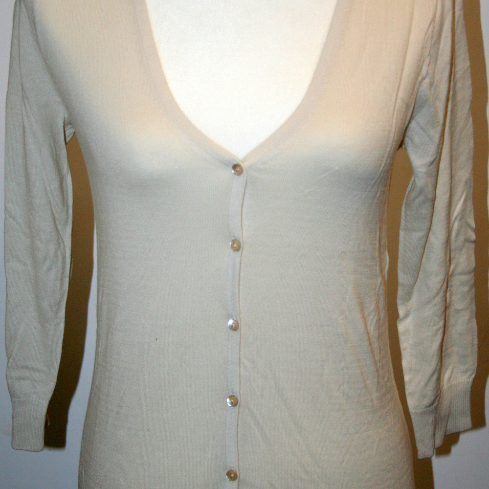 Tommy Bahama Pickford Cardigan Sweater Ivory