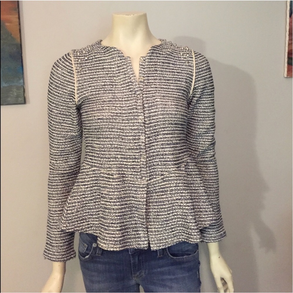Zara button up sweater