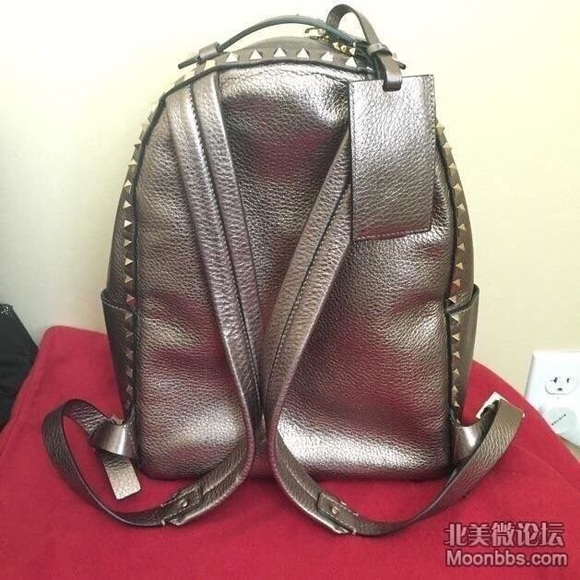 Valentino Rockstud Medium Leather Backpack main image 5