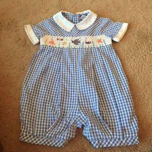 Cute boys Boutique Romper