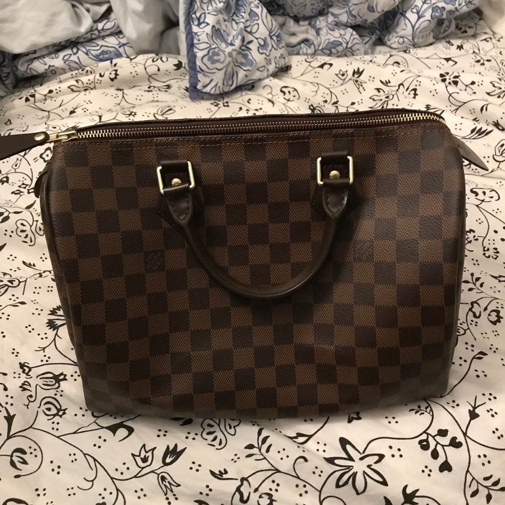 Louis Vuitton speedy 30 damier ebene!