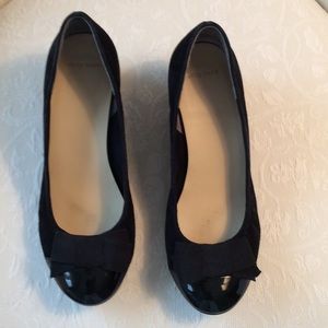 Cole Haan wedge heel pumps