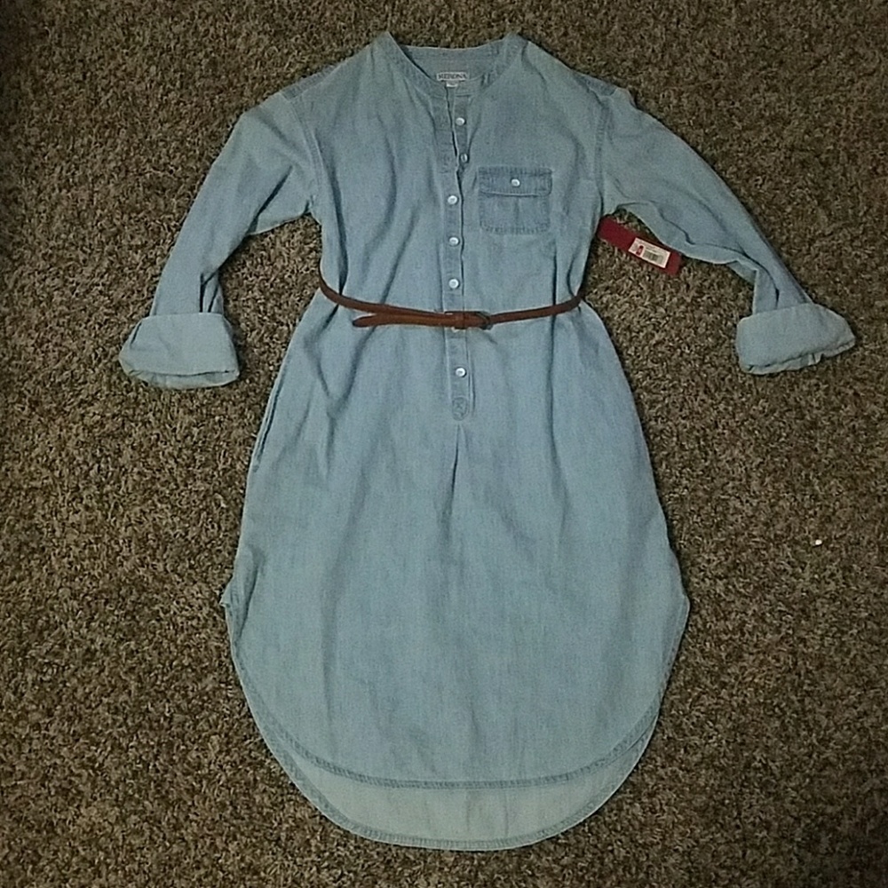 Button up dress