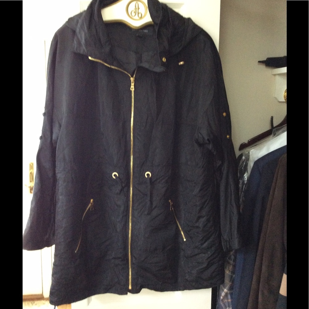 Stunning Rain Jacket, Jones New York, Size L