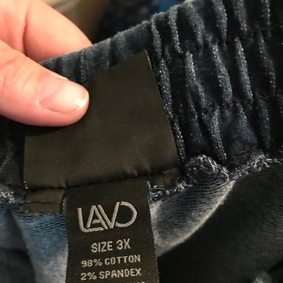 Denim look sweat pants HOLD FOR HUNKIMBERLY7 - Picture 3 of 3