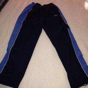 Nike athletic pants youth large