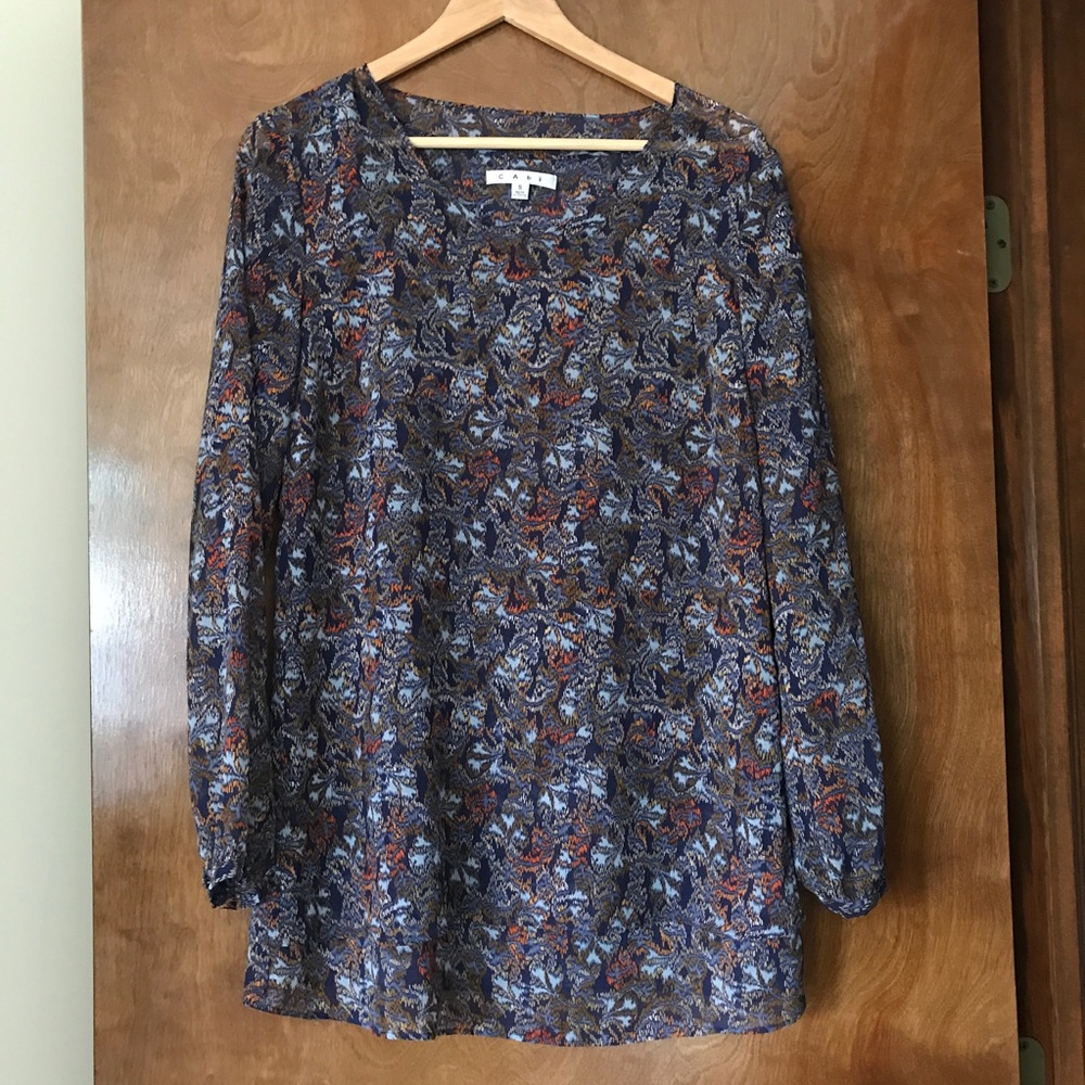 Cabi Tapestry Blouse VGUC