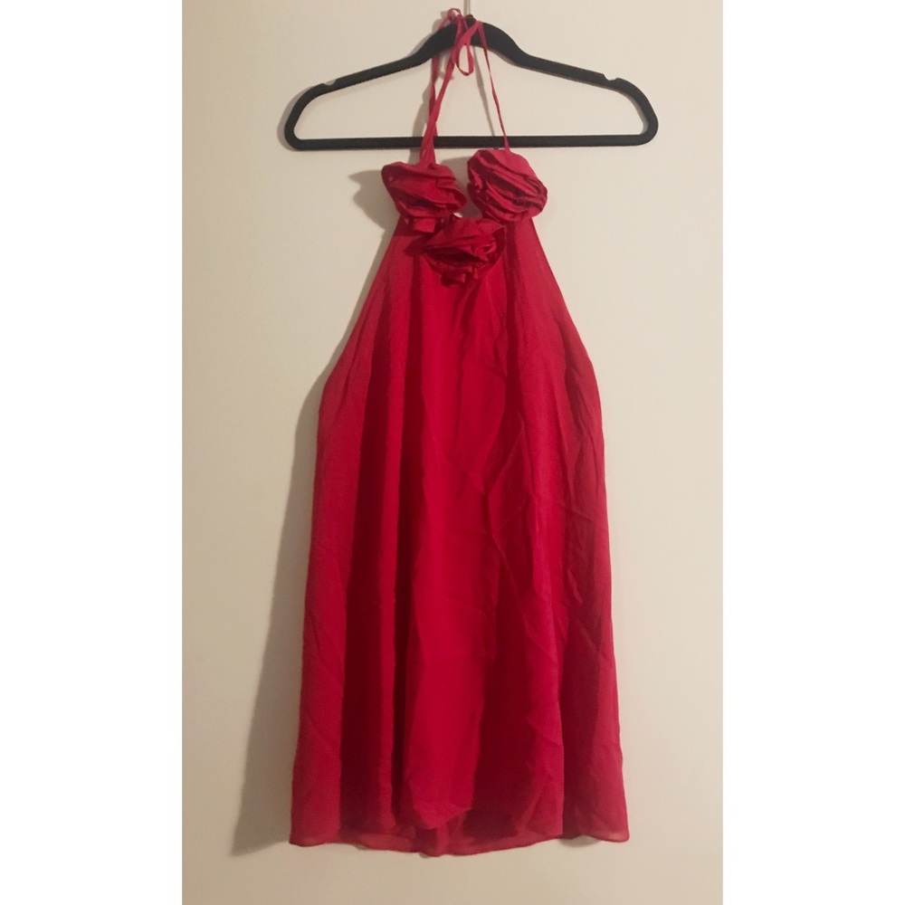 Alice & Olivia red cocktail dress