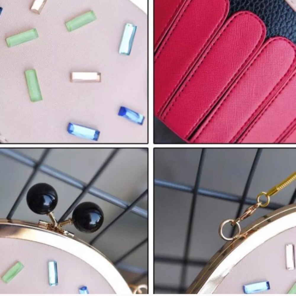 🎀LAST🎀 CUPCAKE SPRINKLE SIDE MESSENGER BAG - Picture 2 of 6