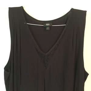 NWOT Mossimo black dress tank