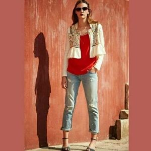 Anthro Maeve 100% Silk Tank