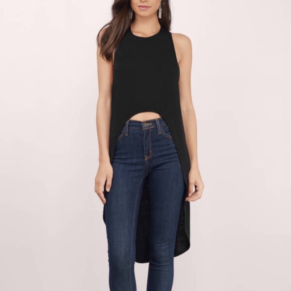 High low tank top