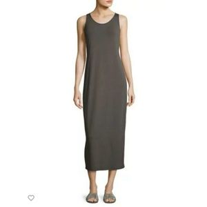 EILEEN FISHER Jersey scoop neck Jersey dress