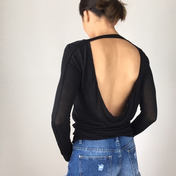 KEIRA Knit open back top. Best seller - Picture 4 of 5