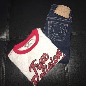 Toddler boys True Religion outfit