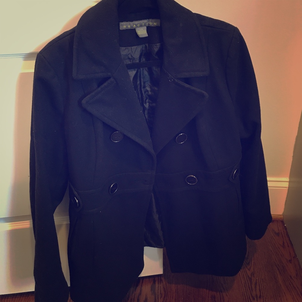 Black Pea Coat