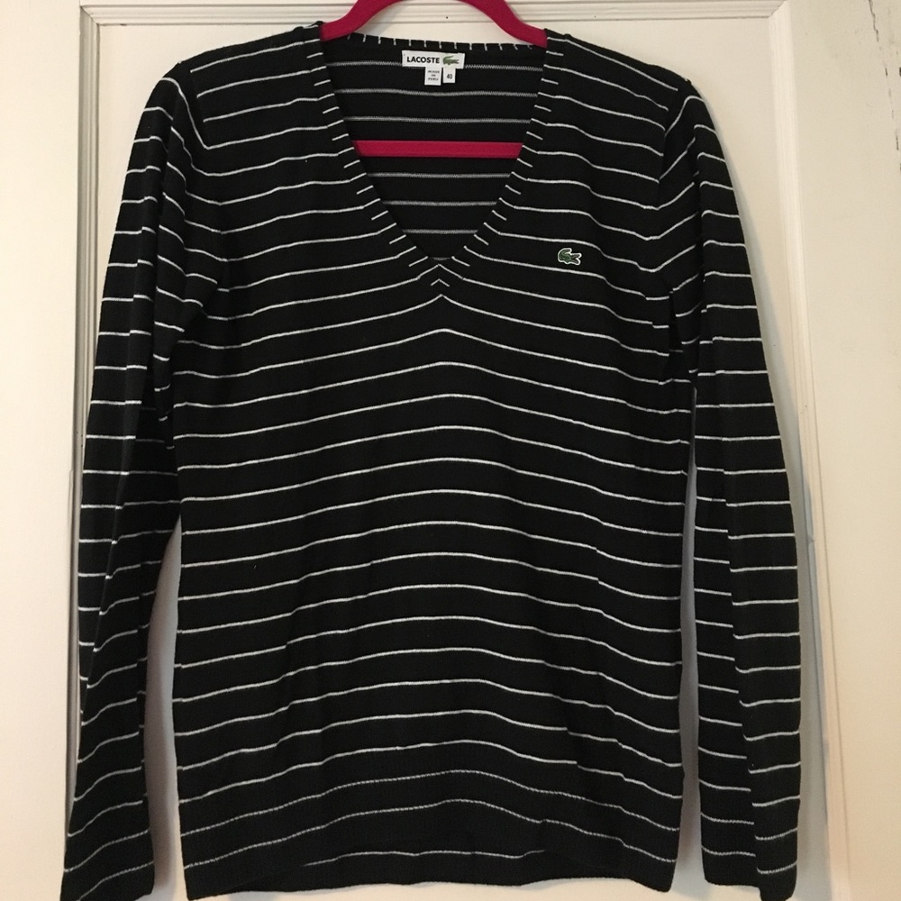 LACOSTE cotton sweater