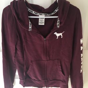 Maroon VSPink jacket