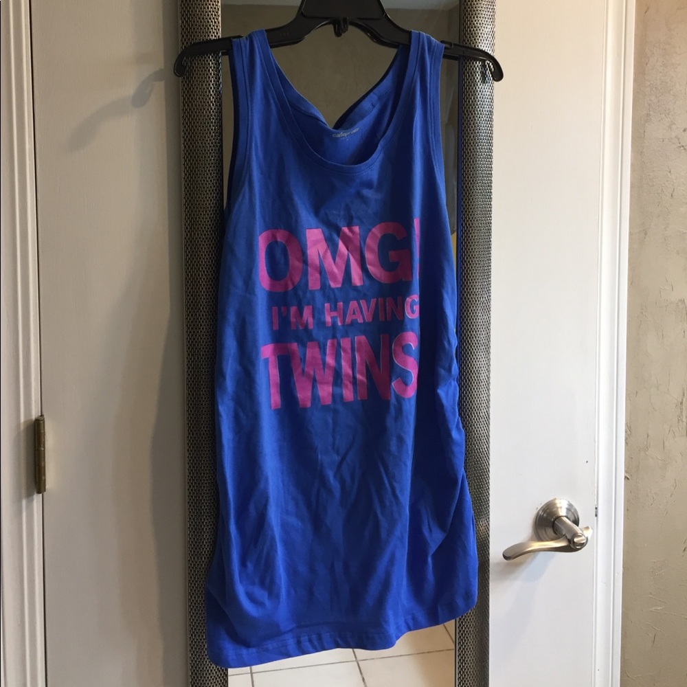 Brand New* Blue Maternity Tank Top