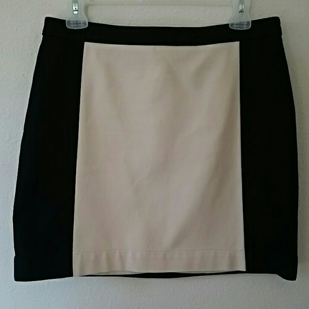 Ann Taylor color block skirt
