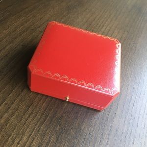 Cartier box for bracelet or watch.