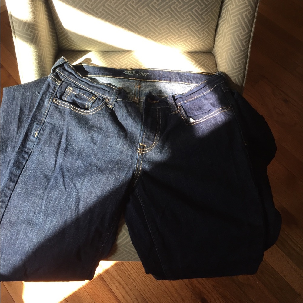 Old Navy Flirt straight jeans size 8
