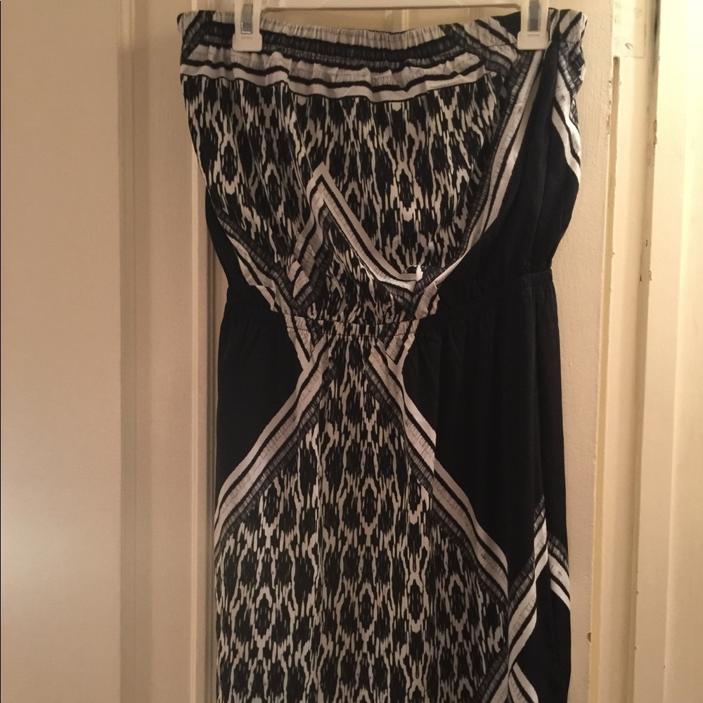Express strapless dress
