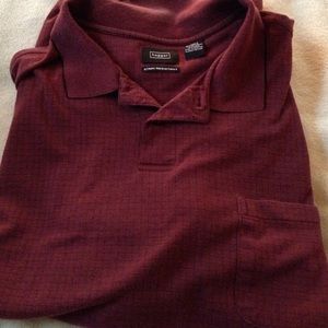 Hagg at 3Xlt long sleeve polo