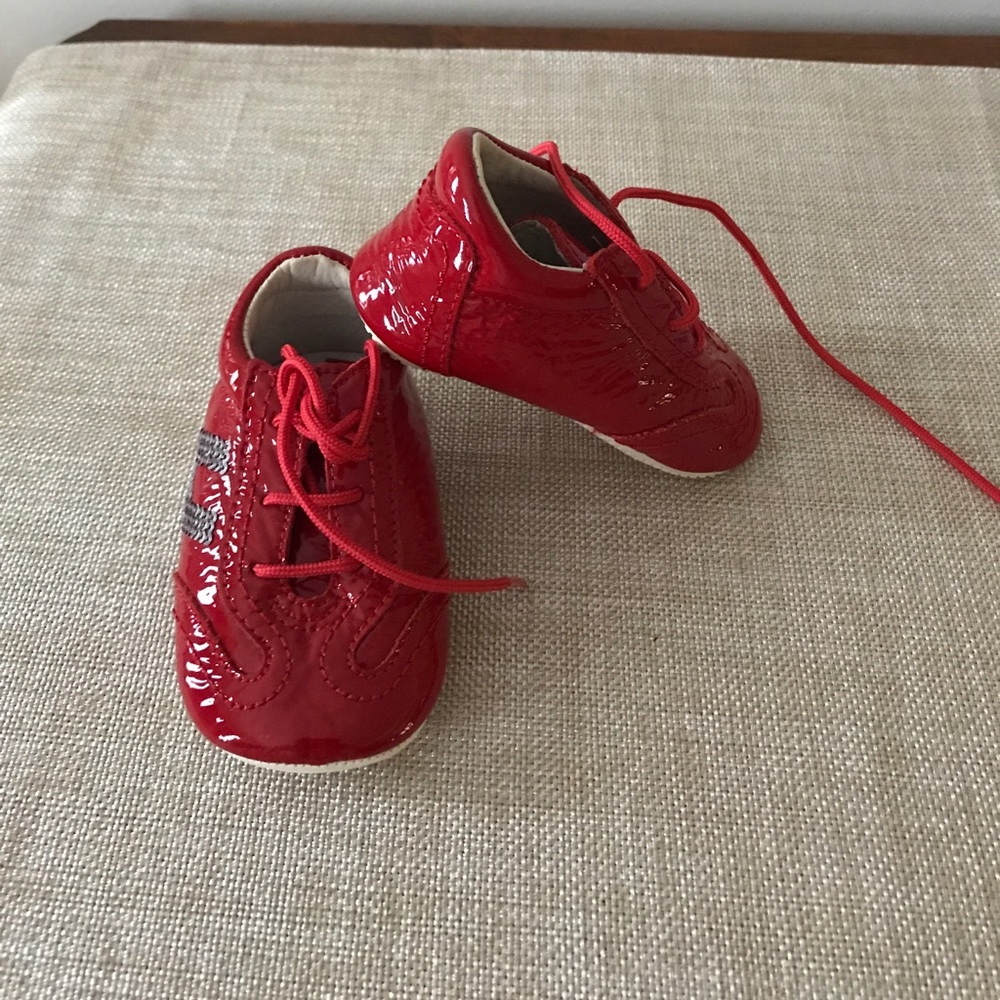 Hogan Toddlers Red patent leather hogan shoes