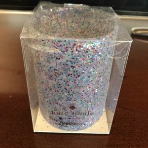 Multi glitter Kate Spade cozy