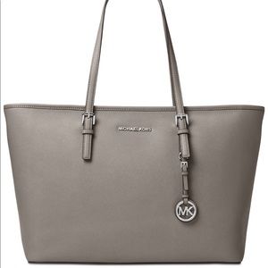 MK Jet Set Saffiano Multifunction Tote