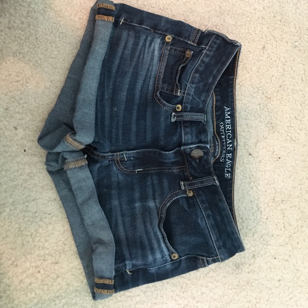 American Eagle super stretch jean shorts