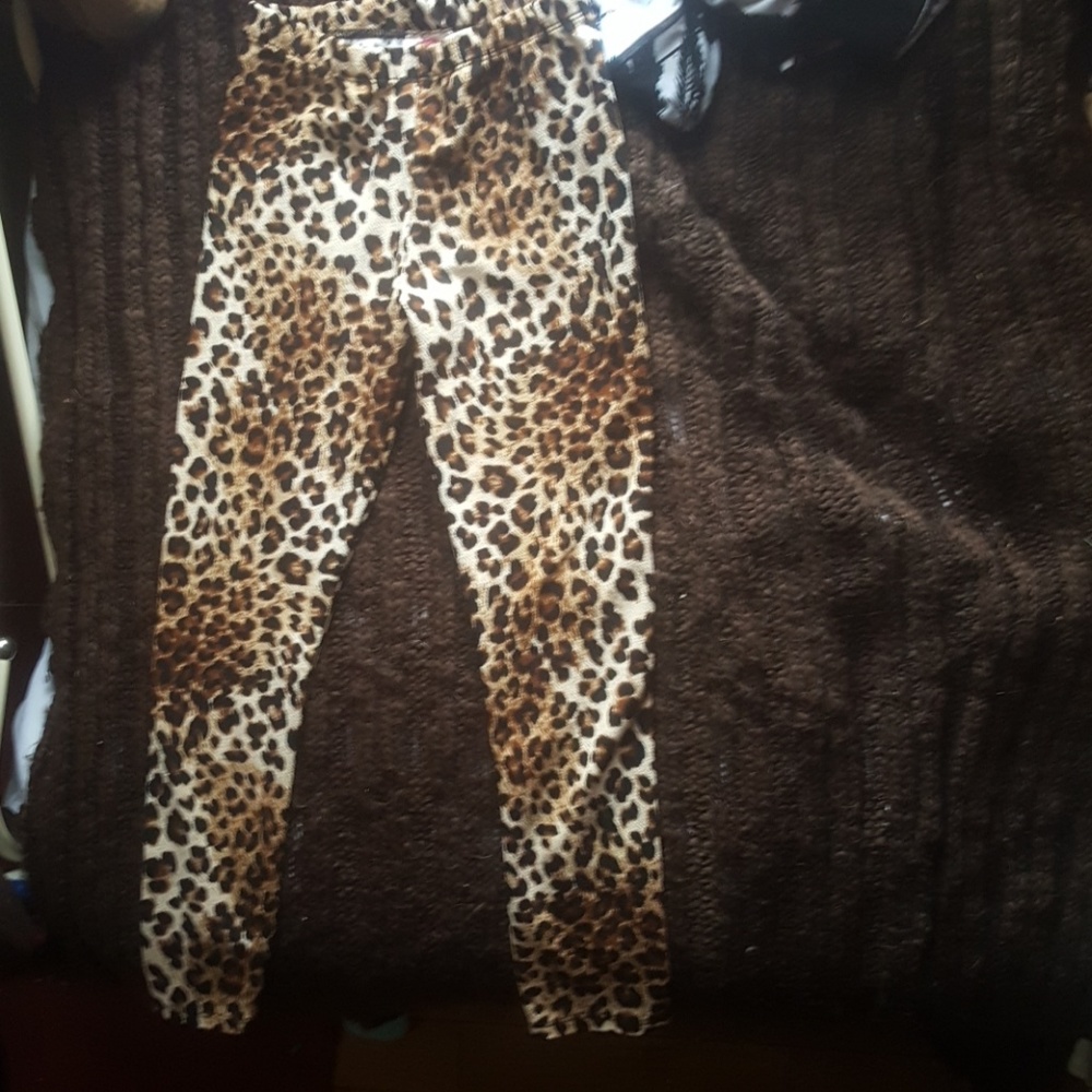 Leopard print Girls legging