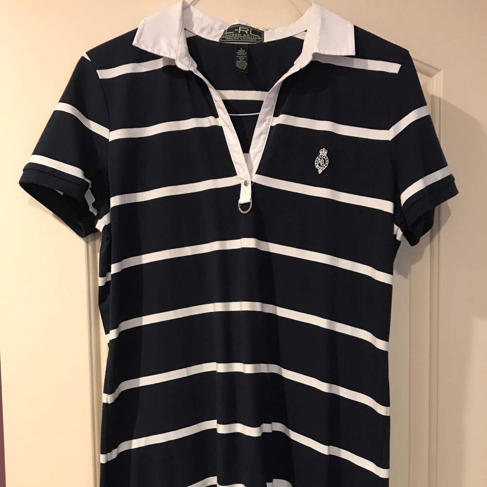 Ralph Lauren Polo Dress! Like New Condition! Sz L!
