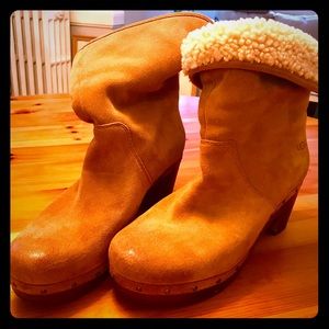 #Ugg #ankleboots with sheepskin lining, size 8, 2"